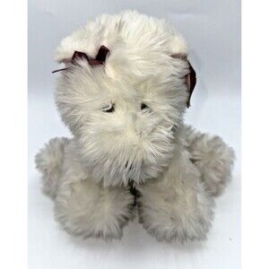 New Gund Lola Victoria's Secret White Puppy Dog Plush 11" Westie 2001